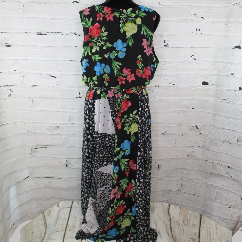 Calvin Klein Plus Patchwork Print Maxi Dress - image 4